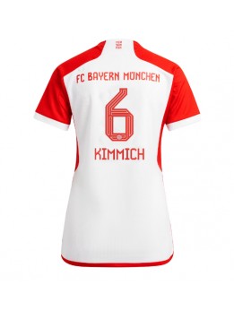 Billige Bayern Munich Joshua Kimmich #6 Hjemmedrakt Dame 2023-24 Kortermet